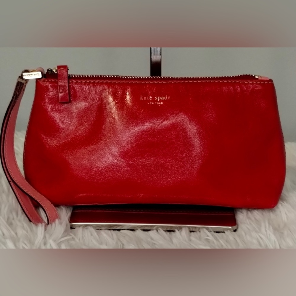 Kate Spade Red Cosmetic Bag, still in box I received it in.